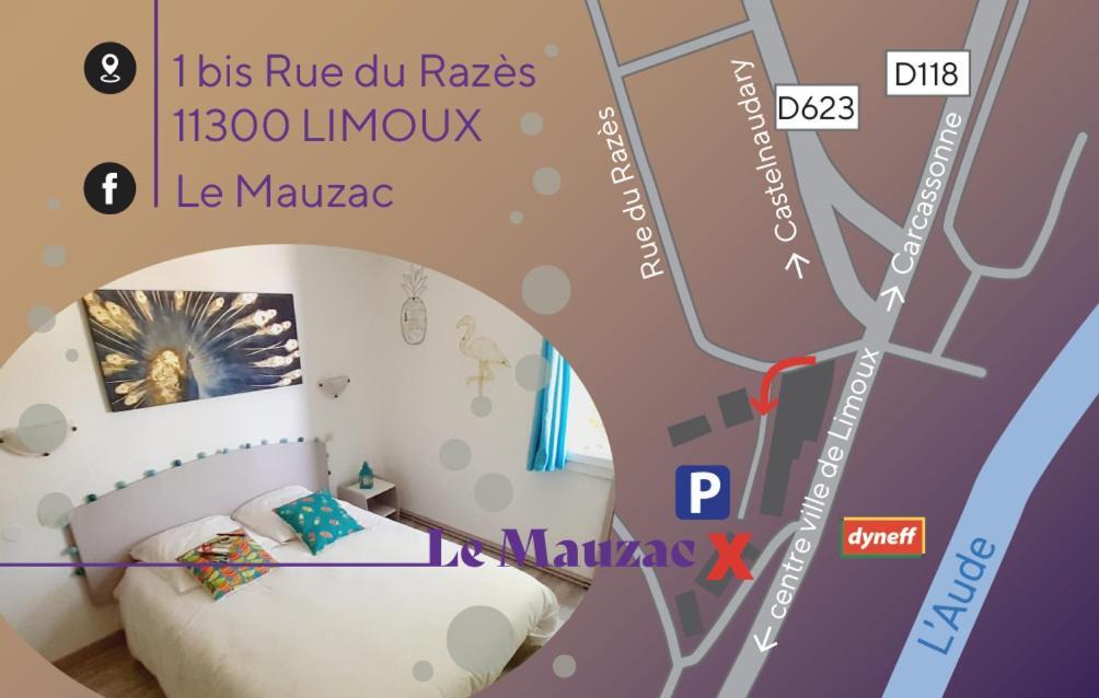 Apartmán Les Grizzlies-Le Mauzac Limoux Exteriér fotografie